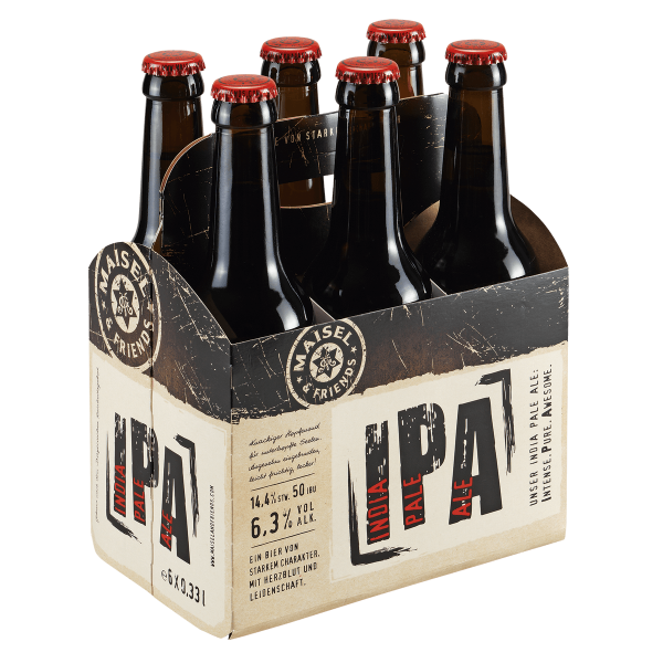 Bild von Maisel &amp; Friends IPA  6 x 0,33L