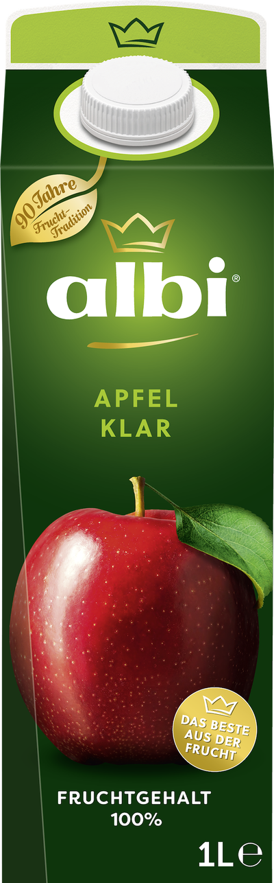 Bild von albi Apfelsaft klar  1L
