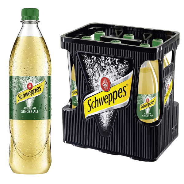 Bild von Schweppes Ginger Ale  6 x 1L